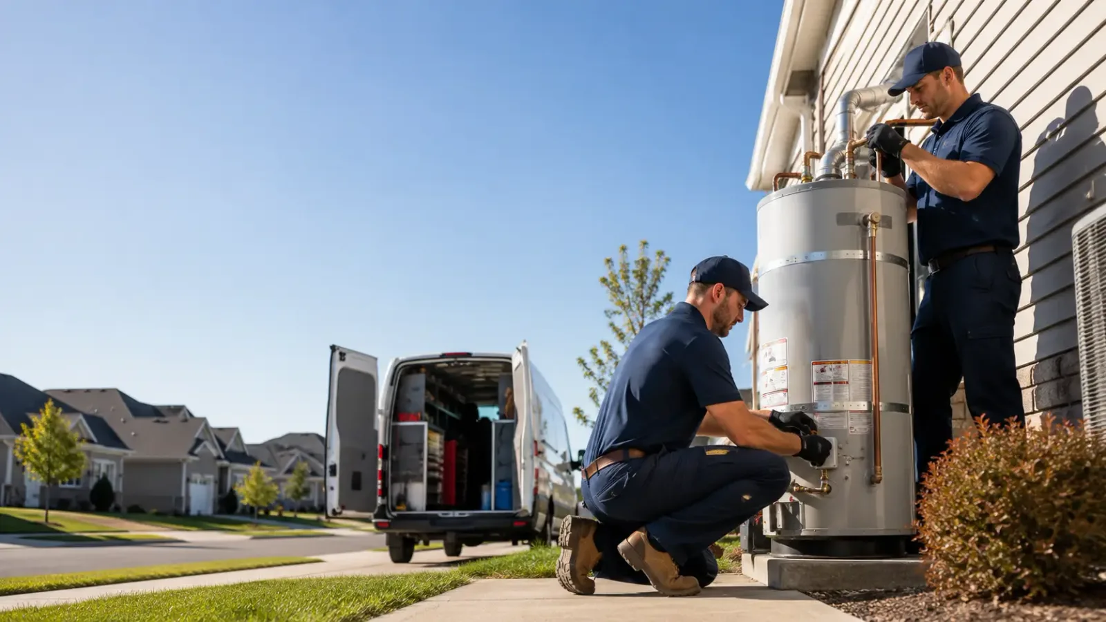Water Heater Installation in Isaban, WV